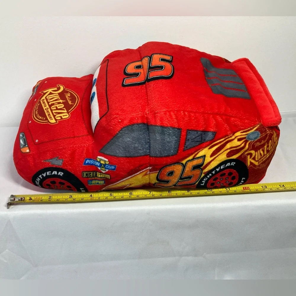 Disney Pixar Cars 3 Flip a Zoo Lightning McQueen Cruz Ramirez 14” Plush 2017 - Picture 8 of 9